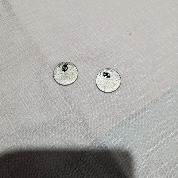 Amos Pewter Stud Earrings Pewter - Picture 3 of 4